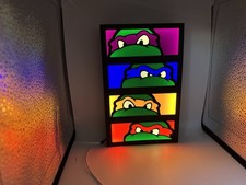 Teenage Mutant Ninja Turtles TMNT TV Display | 3D Printed Decor USB Display picture
