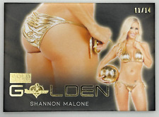 SHANNON MALONE 2021 Benchwarmer Gold Edition GOLDEN BUTT Gold Foil 11/14 picture