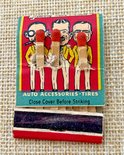 Vintage Pep Boys Risque Matches Auto Accessories Tires Varsity Penis Matchbook picture