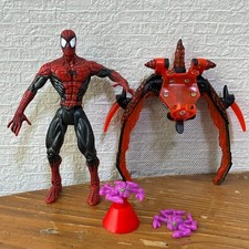 Toy Biz Spider-Man Webcatcher Spidey Figure Ametoy #ec10eb picture