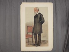 1890 Vanity Fair Spy Bullion Caricature Stewart Pixley Antique Print picture