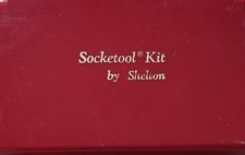Vintage Shelton Socketool Kit USA Ratchet Socket Wrench Screwdriver Tool Set picture