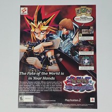Yu-Gi-Oh The Duelists Of The Roses PlayStation 2 PS2 Fate Print Ad/Poster picture
