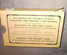 Souvenir of the Holy Land Palestine Jerusalem 80 Postcards Set Unposted picture