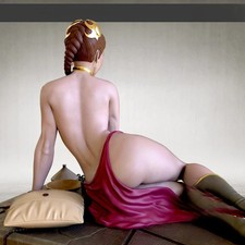 Princess Leia Star Wars 25 Cm Resin Hand Painted Figure Statue picture