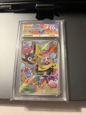 Pokemon TCG ACE 10 Iono’s Wattrel 231/217 Perfect Subgrades Ascended Heroes picture