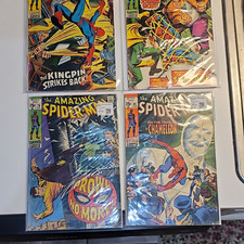 Vintage Marvel The Amazing Spider-Man 4 Book Lot #79 #80 #84 #85 See Descriptio picture