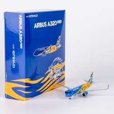 1:400 Etihad Airways Airbus A320neo A6-EJB Diecast Aircraft Jet NG Model picture