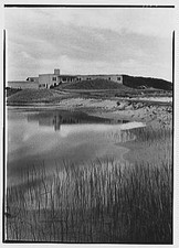 Southampton Long Island NY Lathrop Brown Residence 1910s Bay Facade Reflected picture