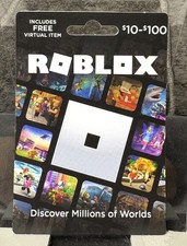 ROBLOX  GIFT CARD - NO VALUE ON CARD - SOLD AS COLLECTIBLE picture