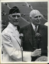 1938 Press Photo Dr. Francis Townsend, Frank Merriam at Los Angeles convention picture