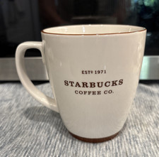 1971 Vintage Starbucks 30th Anniversary Barista 16oz White Ceramic Mug - 2006 picture