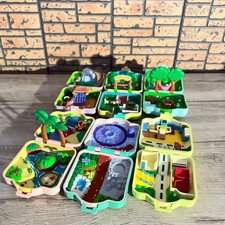 Pokemon Chibi Poke House Complete Set of 6 1990s Toy Compact 2.95x2.95x1.38 in picture