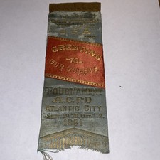 Fireman Convention New Jersey Tournament A.C.F.D Atlantic City 1891 picture