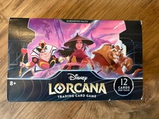 SEALED DISNEY LORCANA: RISE OF THE FLOODBORN TCG BOOSTER BOX 24 BOOSTER PACKS picture