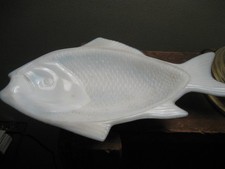 vintage glass fish picture