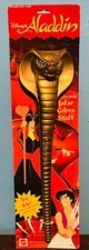 Rare 1992 Original MATTEL DISNEY Aladdin Jafars Cobra Staff 21” BRAND NEW picture