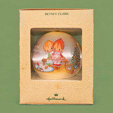 Hallmark Betsey Clark Tree-Trimmer Collection Vintage Christmas Ball Ornament picture