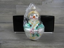 Christopher Radko 4 Inch Jolly Wrap Jr Glass Christmas Ornament 1998 picture