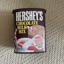 Vintage 1994 Hershey’s Chocolate Milk Mix, 28 Oz, Mostly Full picture
