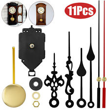 Replacement Quartz Clock Movement Mechanism DIY Repair Kit Tool Parts w/Pendulum picture
