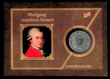 Pieces of the Past Wolfgang Amadeus Mozart - Impressive Coin Relic #115 picture