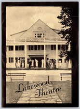 Lakewood Theatre Front, Madison, Maine 1937 Print Ad 5.75 x 8