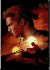 Anakin Skywalker's Sunset 2025 Topps Chrome Star Wars Orange Refractor 24/25 #3 picture