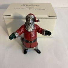 HUDSON CREEK PEWTER ANNUAL SANTA 1999 #HC8446 /NOS/NIB picture
