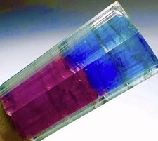 Spectacular Glassy Colorful Tourmaline Crystal Natural Raw Rough Rare Specimen picture