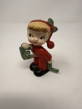 Vintage Napco 1960s Salt Shaker NOEL ONE ONLY EL CHRISTMAS RETRO picture