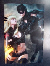 Marvel/DC: Deadpool/Batman #1 1:100 Artgerm Full Art Variant Comic Book First Pr picture