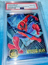 PSA 10 GEM MINT - Spider-Man - 1995 Flair Marvel Annual #1 CHROMIUM picture