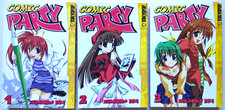 Comic Party Vol 1, 2, 3 Manga Lot, 1st Prints 2004, Sekihiko Inui, Tokyopop picture