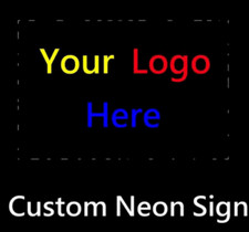 Custom Neon Sign Real Glass Bar Decor Light Lamp Garage Man Cave Decor picture