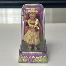 KC Hawaii Hula Girl Posing Mini Dashboard Doll 4.4
