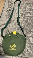 Vintage Girl Scouts Canteen With Original Green Cover. 70’s picture