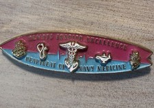Navy Medicine, San Diego, California -Surfboard Challenge Coin picture