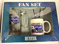 Dale Earnhardt Sr #3 Goodwrench Hunter Fan Set Glass Mug Coffee Cup Shot Glass picture