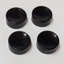 Qty 4 Rare HDCo Radio Amp Knobs 5344-A Pre Daka Ware Logo Harry Davies picture