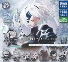 Deformed Rubber NieR:Automata Keychain Capsule Toy 8 Types Full Comp Set Gacha picture
