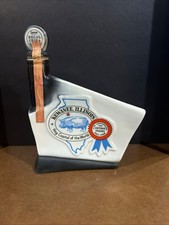1968 Jim Beam ceramic decanter, 11th Anniversary of The Antique Trader picture