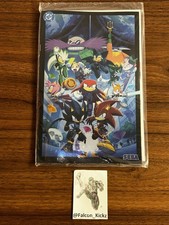 NYCC 2026 DC X SONIC THE HEDGEHOG THE METAL LEGION #1 FOIL COVER - IN HAND picture