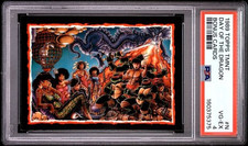 1989 Topps TMNT #N Day of the Dragon : Collector's Edition Bonus Cards PSA 4 picture