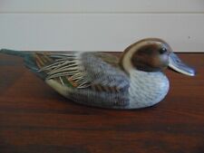 PINTAIL DRAKE DECOY HAND CARVED DUCK FW2030-10 picture