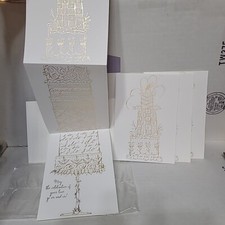 4x Tri-fold Vintage Hallmark Wedding Cards Impromptu FIS 54-2 picture