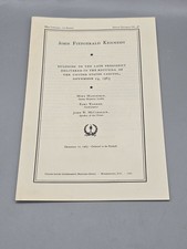 1963 John F Kennedy Eulogies to the Late President Document #46 / 88th Congress picture