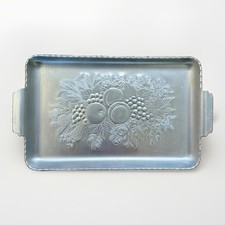 Vintage 1950s Mid Century Aluminum Mini Tray 6