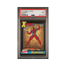 1991 Impel X-Force Promo #3 - Deadpool Promo - PSA 9 picture