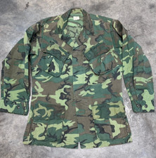 US Army Vietnam Era ERDL Camo Jungle Jacket Size Small Reg 1968 Ripstop picture